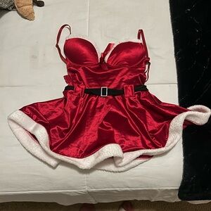 Christmas Babydoll dress